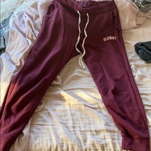 Pink old navy joggers!